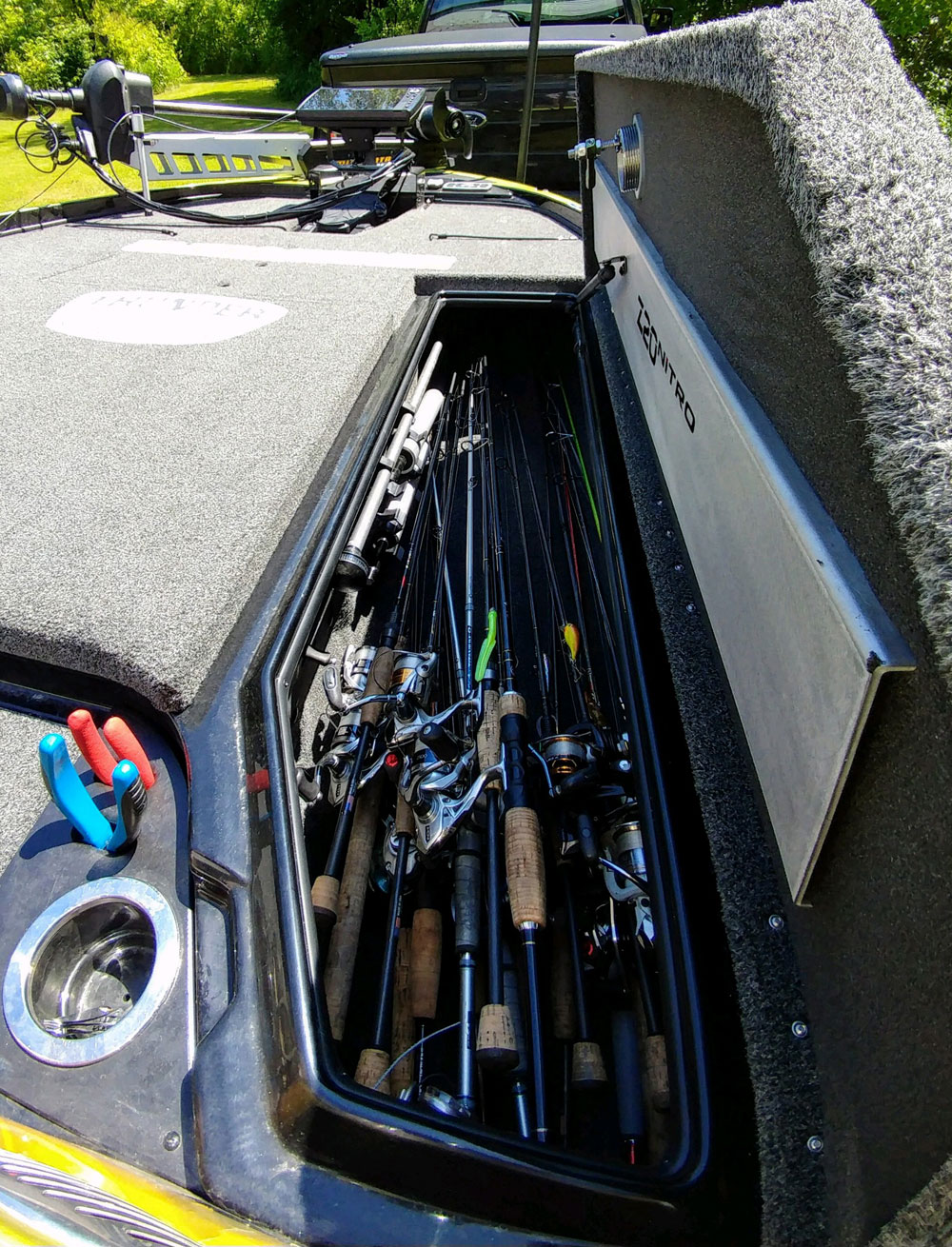 Organized Fishing Gear Storage