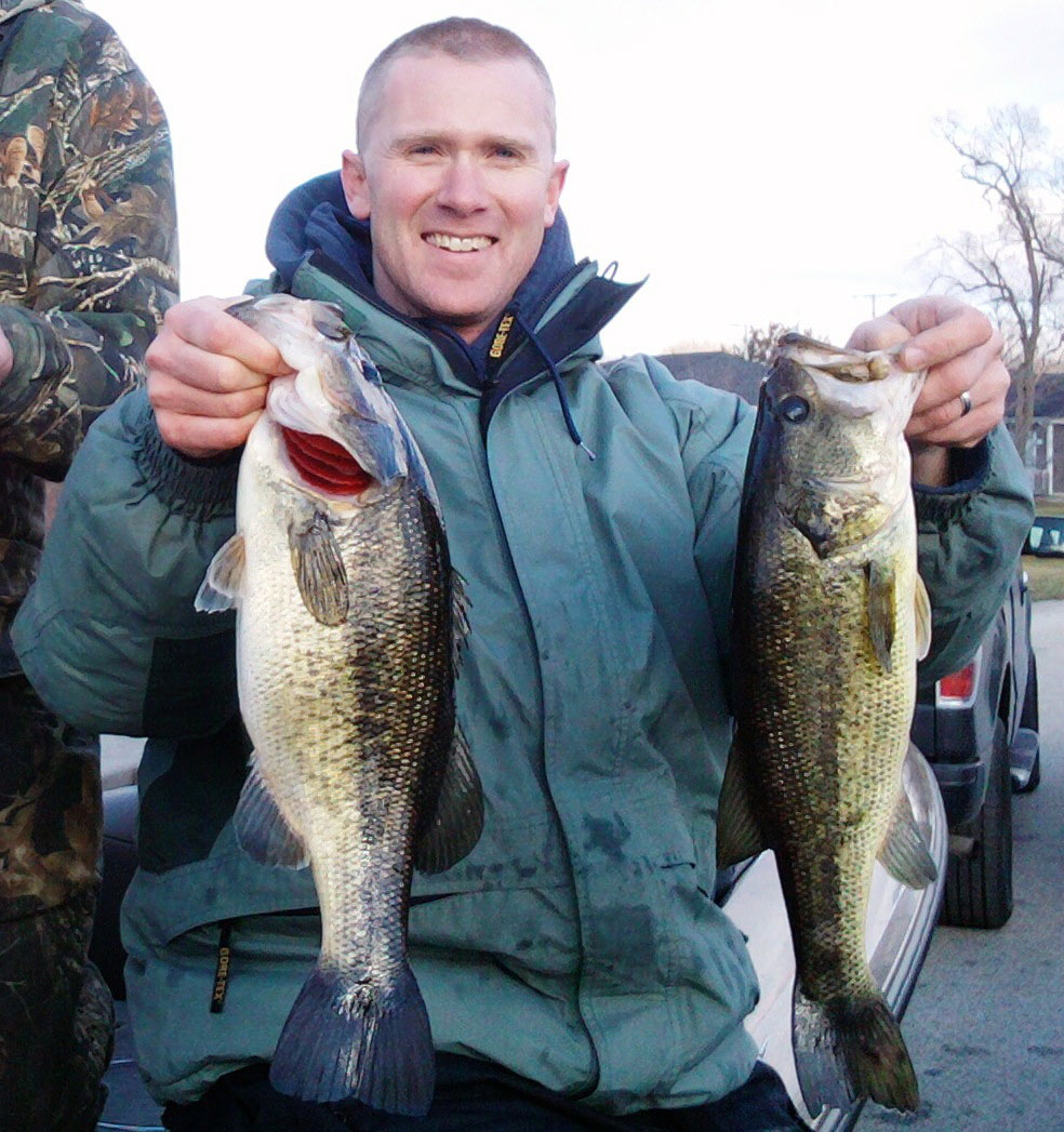 winter bass fishing Andy Buss