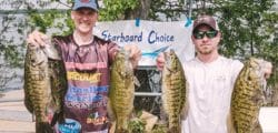 anglers-holding-up-smallmouth-bass-at-fishing-tournament