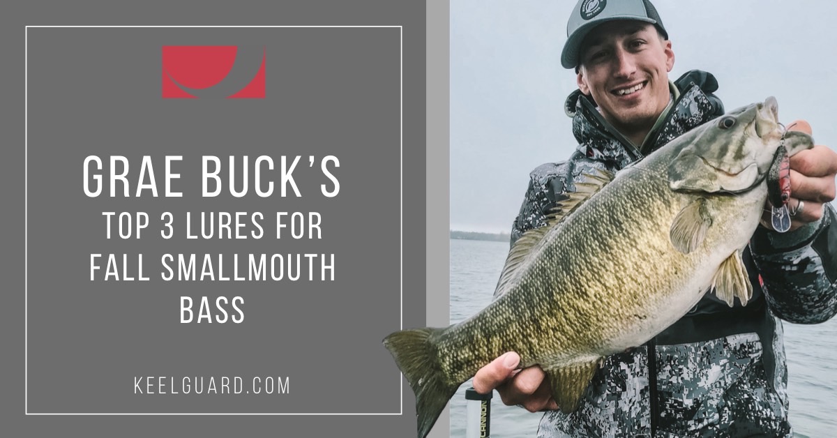 Grae Buck's Top 3 Lures for Fall Smallmouth Bass • Megaware KeelGuard :  Megaware KeelGuard